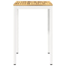 Have Bar Bord Hvid 70 x 68,5 x 105 cm Massivt Akacietræ