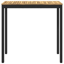 Have Bar Bord Hvid og sort 108,5 x 55 x 105 cm