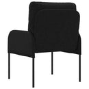 Sofaer med pude 55cm Sort Krydsfinér
