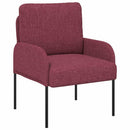 Sofaer med pude 55cm Vinrød Krydsfinér