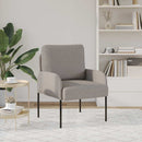 Sofaer med pude 55cm Gråbrun Krydsfinér