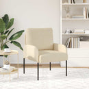 Sofaer med pude 55cm Creme Krydsfinér