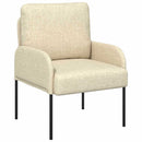 Sofaer med pude 55cm Creme Krydsfinér