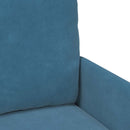Sofaer med pude 55cm Blå Krydsfinér