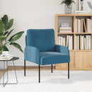 Sofaer med pude 55cm Blå Krydsfinér