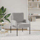 Sofaer med pude 55cm Lysegrå Krydsfinér