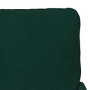 Sofaer med pude 55cm Mørkegrøn Krydsfinér