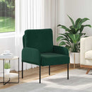 Sofaer med pude 55cm Mørkegrøn Krydsfinér