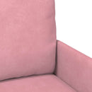Sofaer med pude 55cm Lyserød Krydsfinér