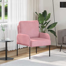 Sofaer med pude 55cm Lyserød Krydsfinér
