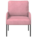 Sofaer med pude 55cm Lyserød Krydsfinér