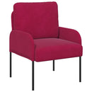 Sofaer med pude 55cm Vinrød Krydsfinér