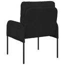 Sofaer med pude 55cm Sort Krydsfinér