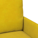 Sofaer med pude 55cm Gul Krydsfinér
