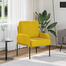 Sofaer med pude 55cm Gul Krydsfinér