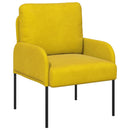 Sofaer med pude 55cm Gul Krydsfinér