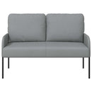 Sofaer med pude 110cm Lysegrå Krydsfinér