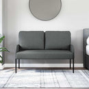 Sofaer med pude 110cm Mørkegrå Krydsfinér