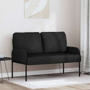 Sofaer med pude 110cm Sort Krydsfinér