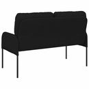Sofaer med pude 110cm Sort Krydsfinér