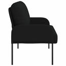 Sofaer med pude 110cm Sort Krydsfinér