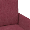 Sofaer med pude 110cm Vinrød Krydsfinér