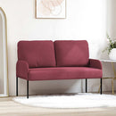Sofaer med pude 110cm Vinrød Krydsfinér