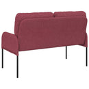 Sofaer med pude 110cm Vinrød Krydsfinér