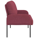 Sofaer med pude 110cm Vinrød Krydsfinér