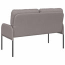 Sofaer med pude 110cm Gråbrun Krydsfinér