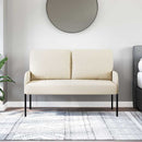Sofaer med pude 110cm Creme Krydsfinér