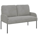 Sofaer med pude 110cm Lysegrå Krydsfinér