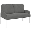 Sofaer med pude 110cm Mørkegrå Krydsfinér