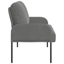 Sofaer med pude 110cm Mørkegrå Krydsfinér