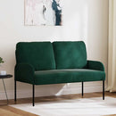 Sofaer med pude 110cm Mørkegrøn Krydsfinér