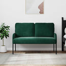 Sofaer med pude 110cm Mørkegrøn Krydsfinér