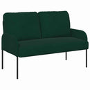 Sofaer med pude 110cm Mørkegrøn Krydsfinér