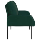 Sofaer med pude 110cm Mørkegrøn Krydsfinér
