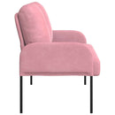 Sofaer med pude 110cm Lyserød Krydsfinér