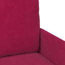 Sofaer med pude 110cm Vinrød Krydsfinér
