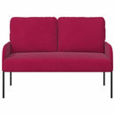 Sofaer med pude 110cm Vinrød Krydsfinér