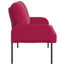 Sofaer med pude 110cm Vinrød Krydsfinér