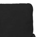 Sofaer med pude 110cm Sort Krydsfinér