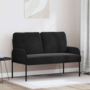 Sofaer med pude 110cm Sort Krydsfinér