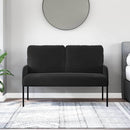 Sofaer med pude 110cm Sort Krydsfinér