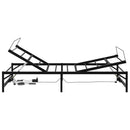 Elektrisk Justerbar Sengetramme Sort 75 x 190 cm Stål