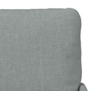 Sofasæt med pude 3 pcs Lysegrå 115 x 56 x 80 cm Krydsfinér