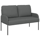 Sofasæt med pude 3 pcs Mørkegrå 115 x 56 x 80 cm Krydsfinér