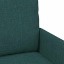 Sofasæt med pude 3 pcs Mørkegrøn 115 x 56 x 80 cm Krydsfinér