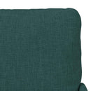Sofasæt med pude 3 pcs Mørkegrøn 115 x 56 x 80 cm Krydsfinér